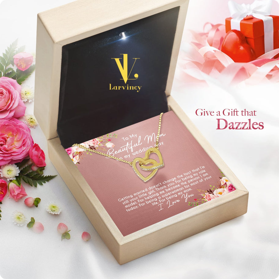 Mom Necklace for Daughter's or Son's Wedding: A Timeless Gift of Love and Gratitude