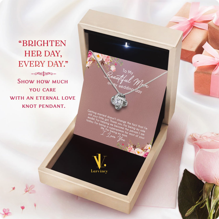 Mom Necklace for Daughter's or Son's Wedding: A Timeless Gift of Love and Gratitude