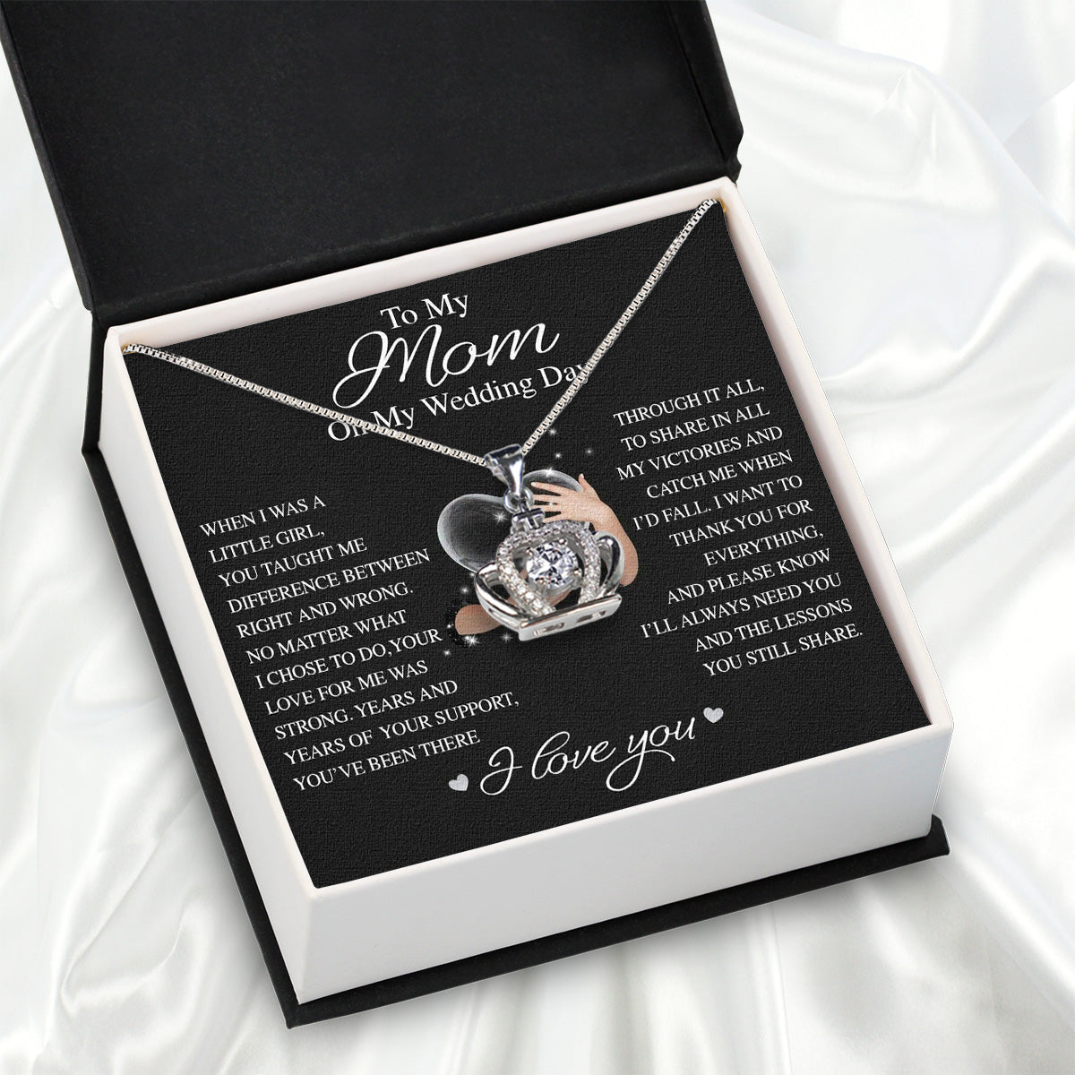 Mom Necklace for Daughter's or Son's Wedding: A Timeless Gift of Love and Gratitude