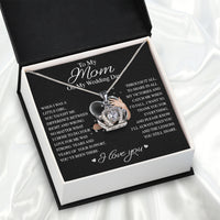 Thumbnail for Mom Necklace for Daughter's or Son's Wedding: A Timeless Gift of Love and Gratitude