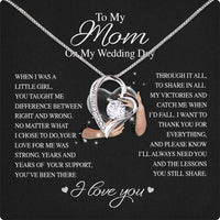 Thumbnail for Mom Necklace for Daughter's or Son's Wedding: A Timeless Gift of Love and Gratitude