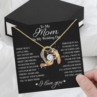 Thumbnail for Mom Necklace for Daughter's or Son's Wedding: A Timeless Gift of Love and Gratitude