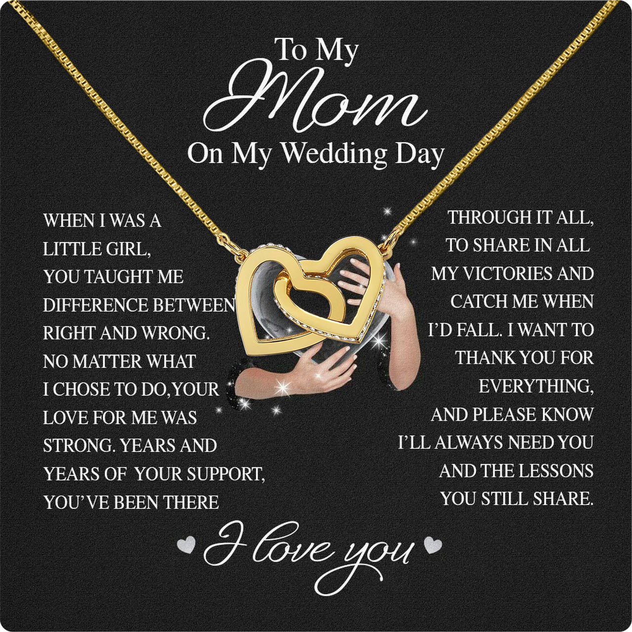 Mom Necklace for Daughter's or Son's Wedding: A Timeless Gift of Love and Gratitude