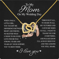 Thumbnail for Mom Necklace for Daughter's or Son's Wedding: A Timeless Gift of Love and Gratitude