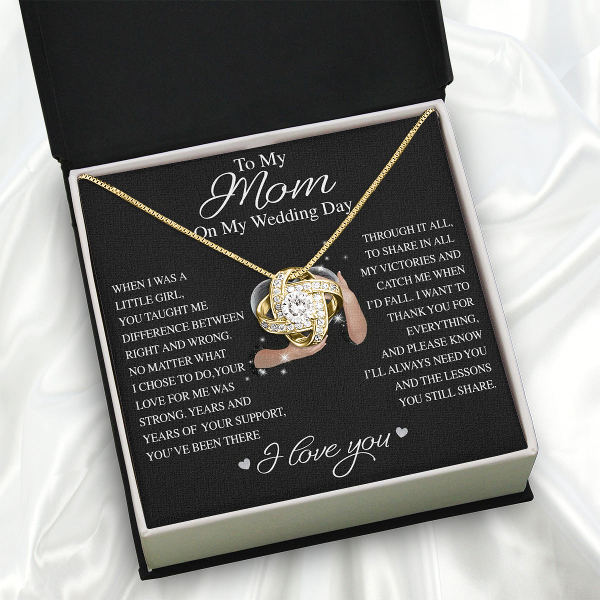 Mom Necklace for Daughter's or Son's Wedding: A Timeless Gift of Love and Gratitude