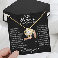 Thumbnail for Mom Necklace for Daughter's or Son's Wedding: A Timeless Gift of Love and Gratitude