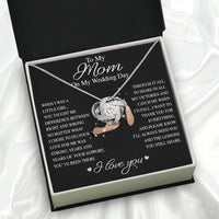 Thumbnail for Mom Necklace for Daughter's or Son's Wedding: A Timeless Gift of Love and Gratitude