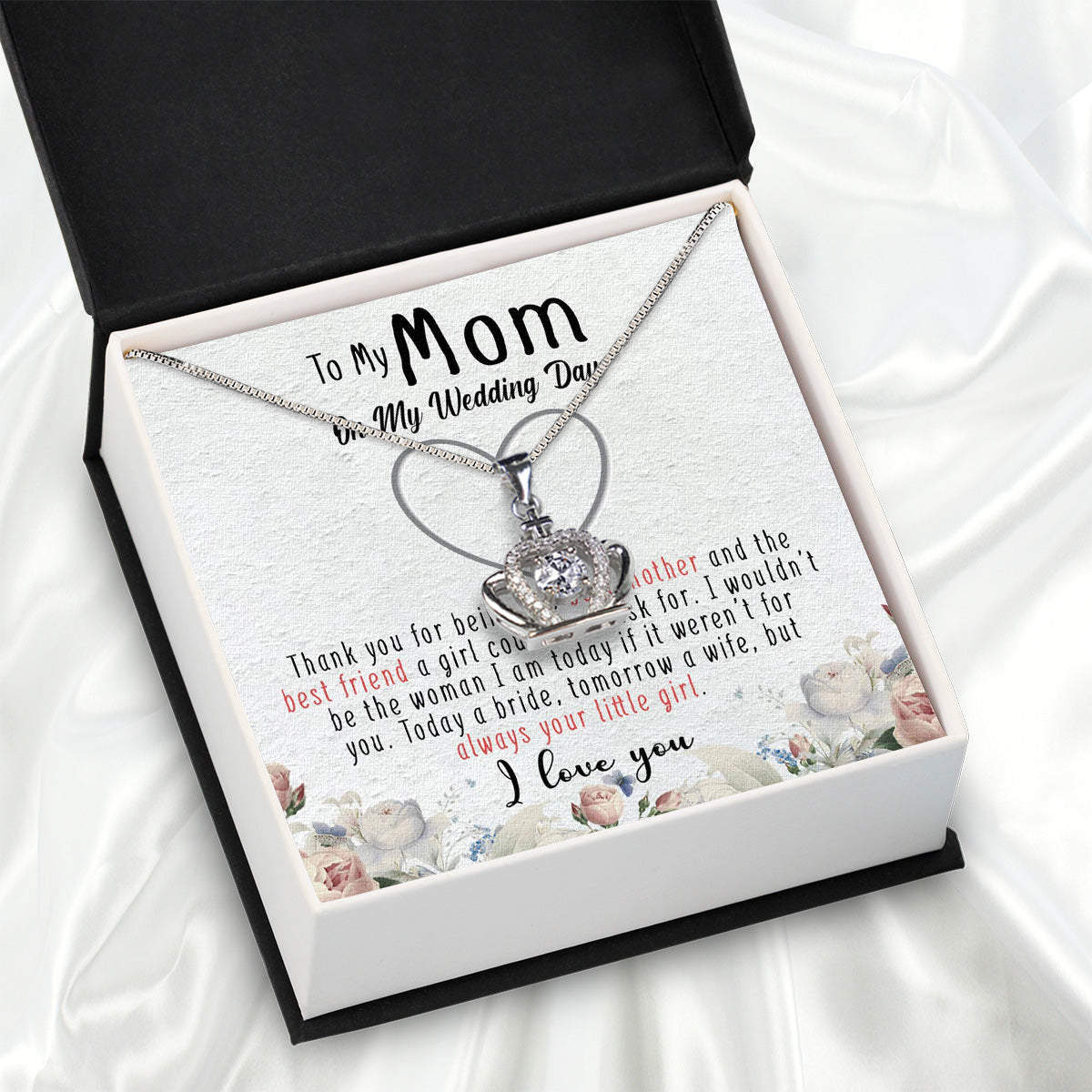 Mom Necklace for Daughter's or Son's Wedding: A Timeless Gift of Love and Gratitude