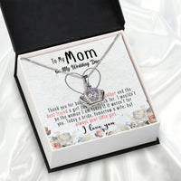 Thumbnail for Mom Necklace for Daughter's or Son's Wedding: A Timeless Gift of Love and Gratitude