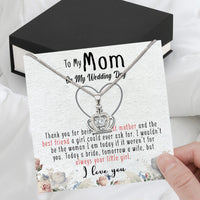 Thumbnail for Mom Necklace for Daughter's or Son's Wedding: A Timeless Gift of Love and Gratitude