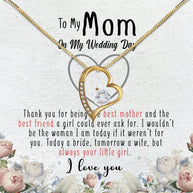 Mom Necklace for Daughter's or Son's Wedding: A Timeless Gift of Love and Gratitude