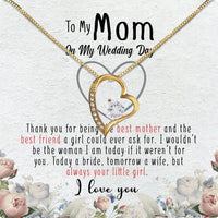 Thumbnail for Mom Necklace for Daughter's or Son's Wedding: A Timeless Gift of Love and Gratitude