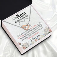 Mom Necklace for Daughter's or Son's Wedding: A Timeless Gift of Love and Gratitude