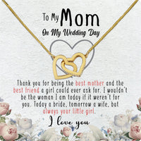 Thumbnail for Mom Necklace for Daughter's or Son's Wedding: A Timeless Gift of Love and Gratitude