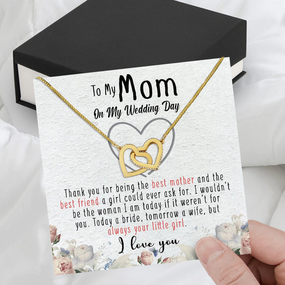 Mom Necklace for Daughter's or Son's Wedding: A Timeless Gift of Love and Gratitude