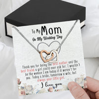 Thumbnail for Mom Necklace for Daughter's or Son's Wedding: A Timeless Gift of Love and Gratitude