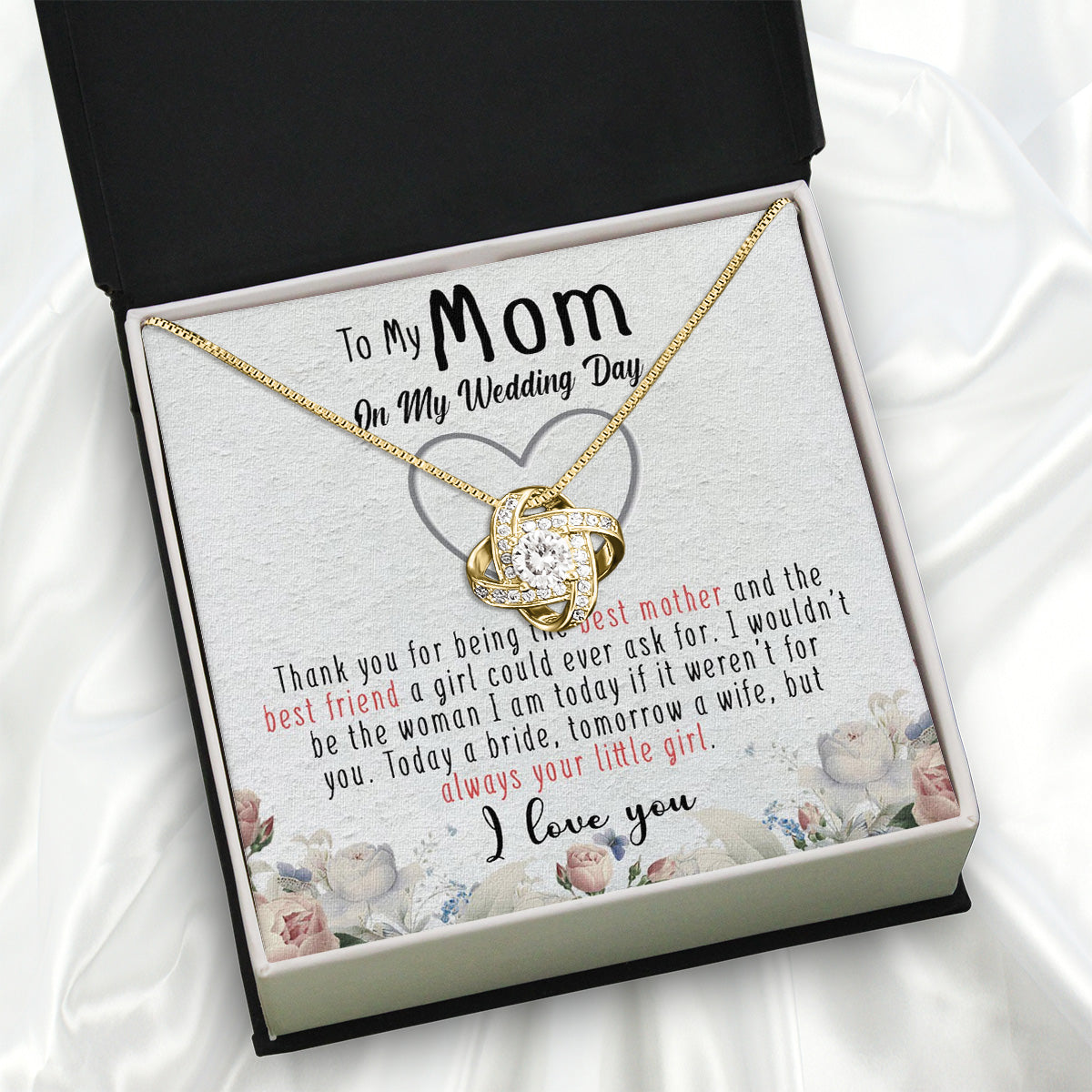 Mom Necklace for Daughter's or Son's Wedding: A Timeless Gift of Love and Gratitude