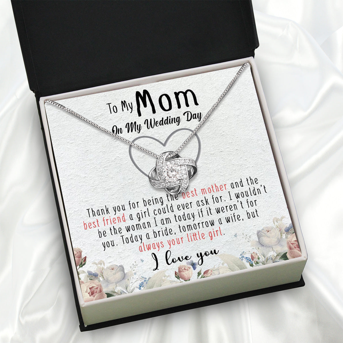 Mom Necklace for Daughter's or Son's Wedding: A Timeless Gift of Love and Gratitude