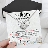 Thumbnail for Mom Necklace for Daughter's or Son's Wedding: A Timeless Gift of Love and Gratitude