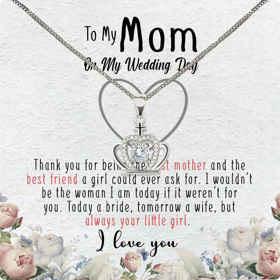 Mom Necklace for Daughter's or Son's Wedding: A Timeless Gift of Love and Gratitude