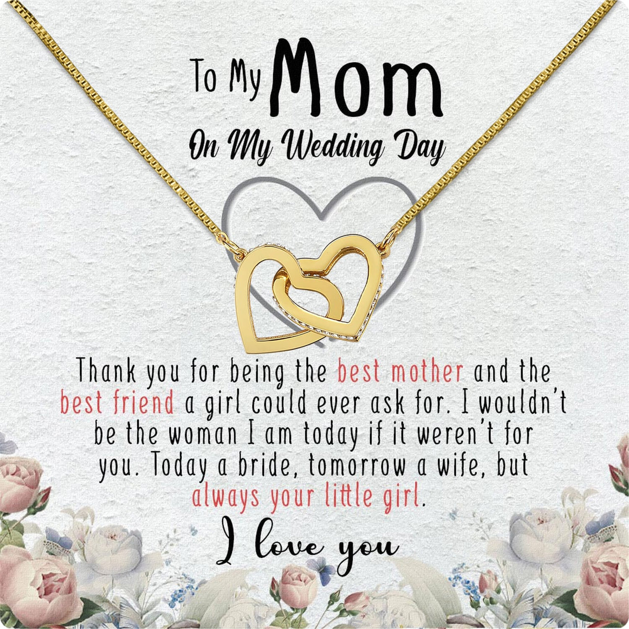 Mom Necklace for Daughter's or Son's Wedding: A Timeless Gift of Love and Gratitude