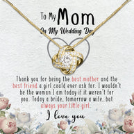 Mom Necklace for Daughter's or Son's Wedding: A Timeless Gift of Love and Gratitude