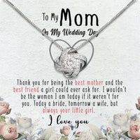 Thumbnail for Mom Necklace for Daughter's or Son's Wedding: A Timeless Gift of Love and Gratitude