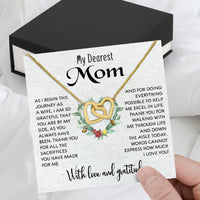 Thumbnail for Mom Necklace for Daughter's or Son's Wedding: A Timeless Gift of Love and Gratitude