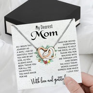 Mom Necklace for Daughter's or Son's Wedding: A Timeless Gift of Love and Gratitude
