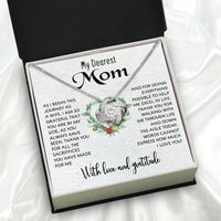 Thumbnail for Mom Necklace for Daughter's or Son's Wedding: A Timeless Gift of Love and Gratitude