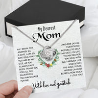 Thumbnail for Mom Necklace for Daughter's or Son's Wedding: A Timeless Gift of Love and Gratitude