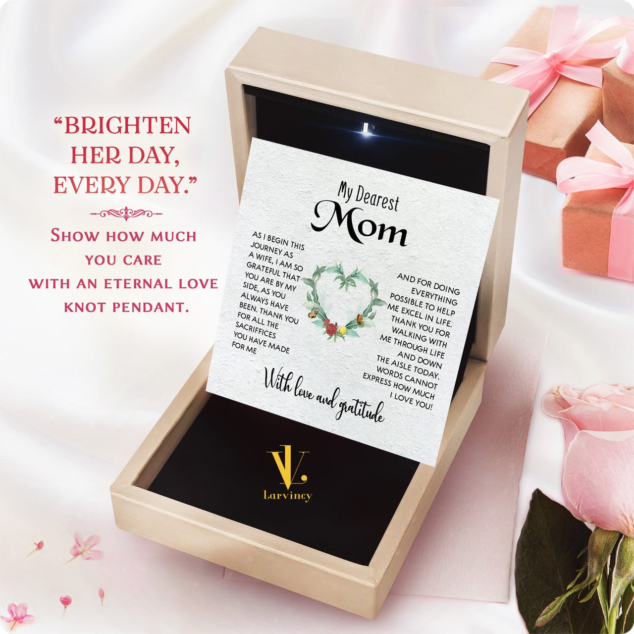 Mom Necklace for Daughter's or Son's Wedding: A Timeless Gift of Love and Gratitude