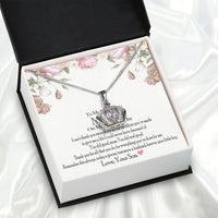 Thumbnail for Mom Necklace for Daughter's or Son's Wedding: A Timeless Gift of Love and Gratitude