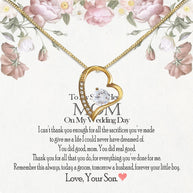 Mom Necklace for Daughter's or Son's Wedding: A Timeless Gift of Love and Gratitude