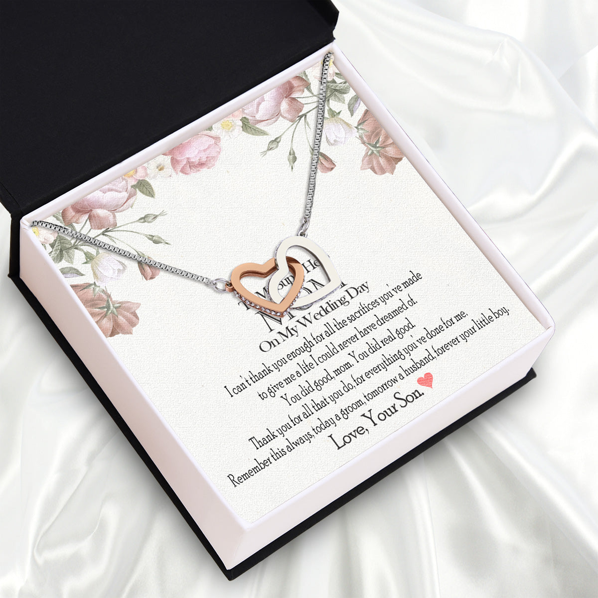 Mom Necklace for Daughter's or Son's Wedding: A Timeless Gift of Love and Gratitude