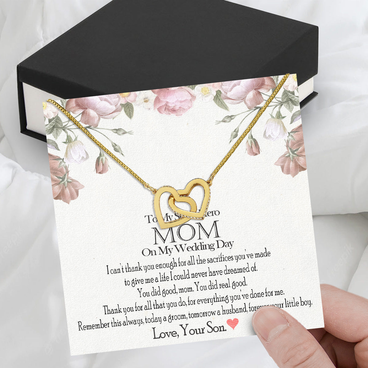 Mom Necklace for Daughter's or Son's Wedding: A Timeless Gift of Love and Gratitude