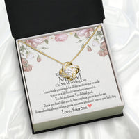 Thumbnail for Mom Necklace for Daughter's or Son's Wedding: A Timeless Gift of Love and Gratitude