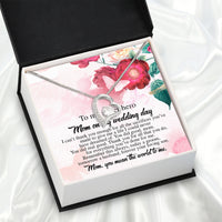 Thumbnail for Mom Necklace for Daughter's or Son's Wedding: A Timeless Gift of Love and Gratitude