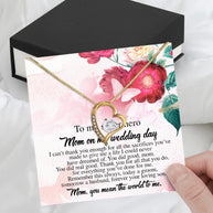 Mom Necklace for Daughter's or Son's Wedding: A Timeless Gift of Love and Gratitude