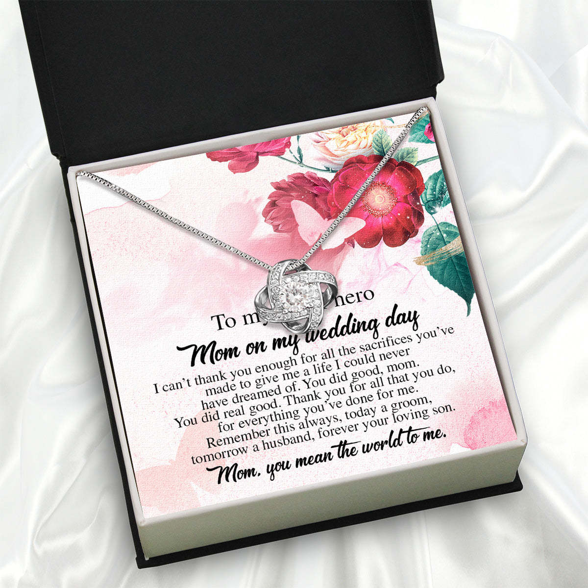 Mom Necklace for Daughter's or Son's Wedding: A Timeless Gift of Love and Gratitude