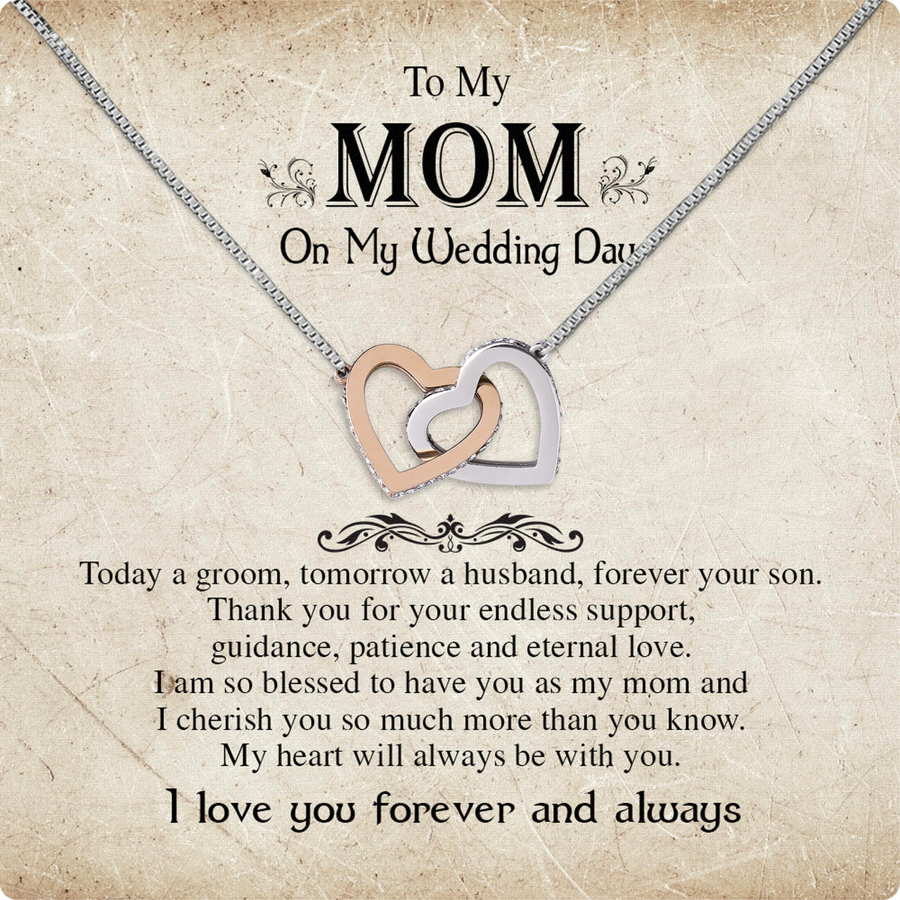 Mom Necklace for Daughter's or Son's Wedding: A Timeless Gift of Love and Gratitude