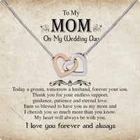 Thumbnail for Mom Necklace for Daughter's or Son's Wedding: A Timeless Gift of Love and Gratitude