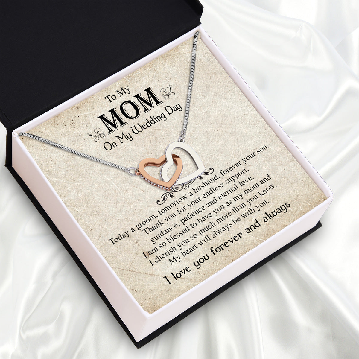 Mom Necklace for Daughter's or Son's Wedding: A Timeless Gift of Love and Gratitude