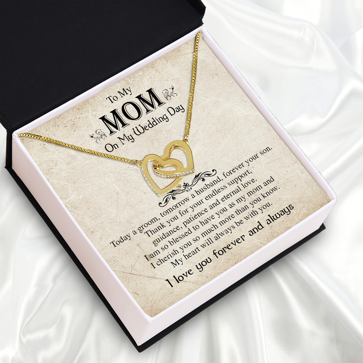 Mom Necklace for Daughter's or Son's Wedding: A Timeless Gift of Love and Gratitude