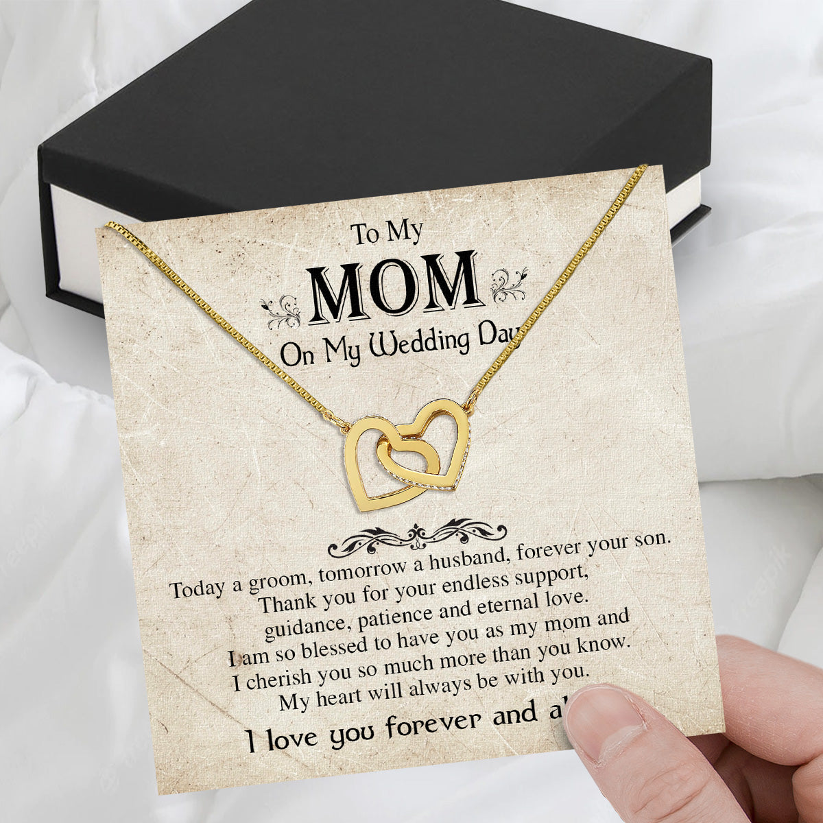 Mom Necklace for Daughter's or Son's Wedding: A Timeless Gift of Love and Gratitude