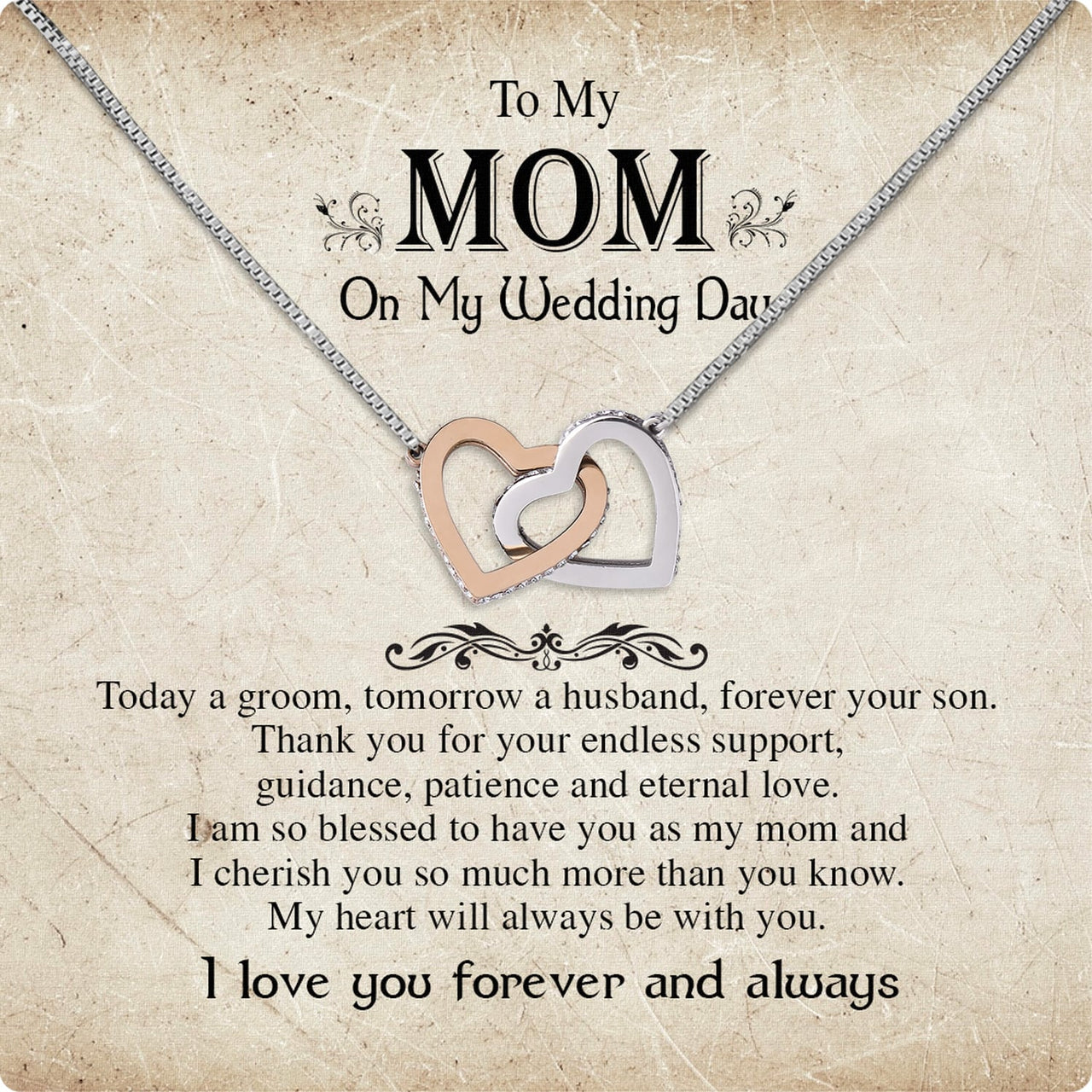 Mom Necklace for Daughter's or Son's Wedding: A Timeless Gift of Love and Gratitude