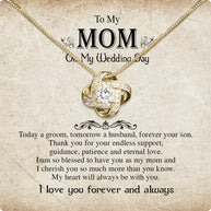 Mom Necklace for Daughter's or Son's Wedding: A Timeless Gift of Love and Gratitude