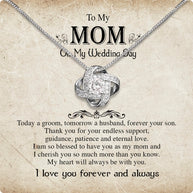 Mom Necklace for Daughter's or Son's Wedding: A Timeless Gift of Love and Gratitude