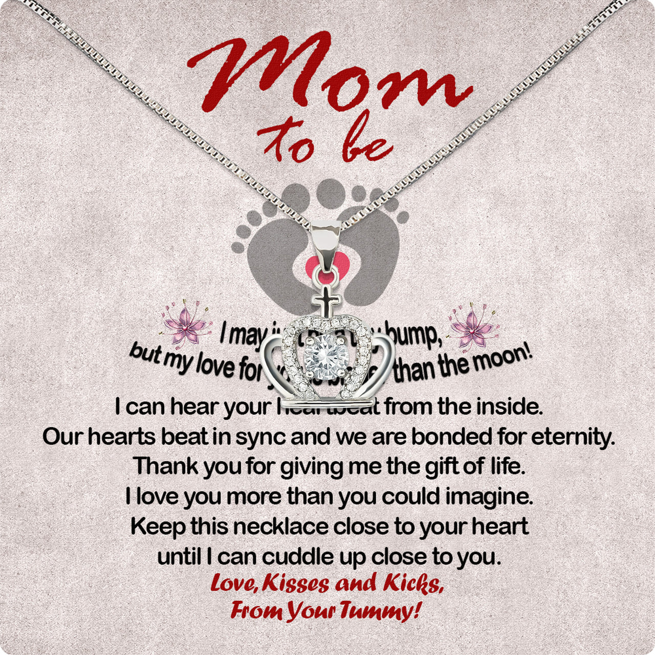 Necklace Gift For Mom To Be