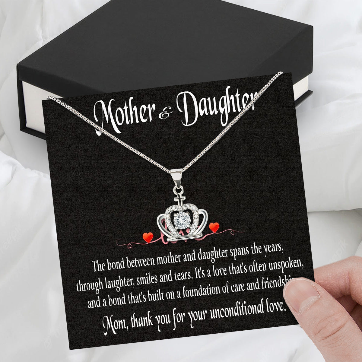 Necklace Gift For Mother Daughter